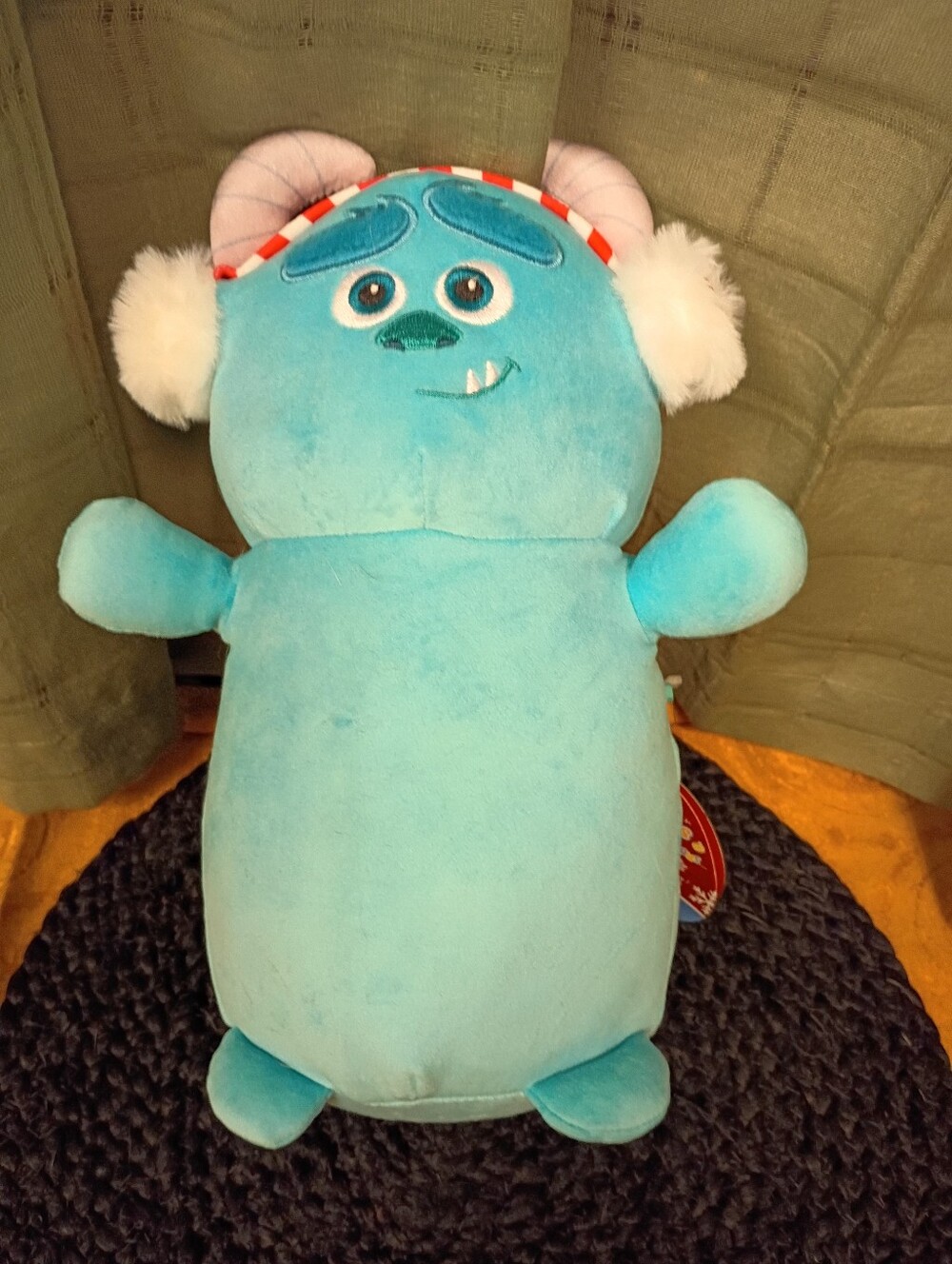 NWT HugMees Disney Pixar Sulley With Earmuffs Size 10"